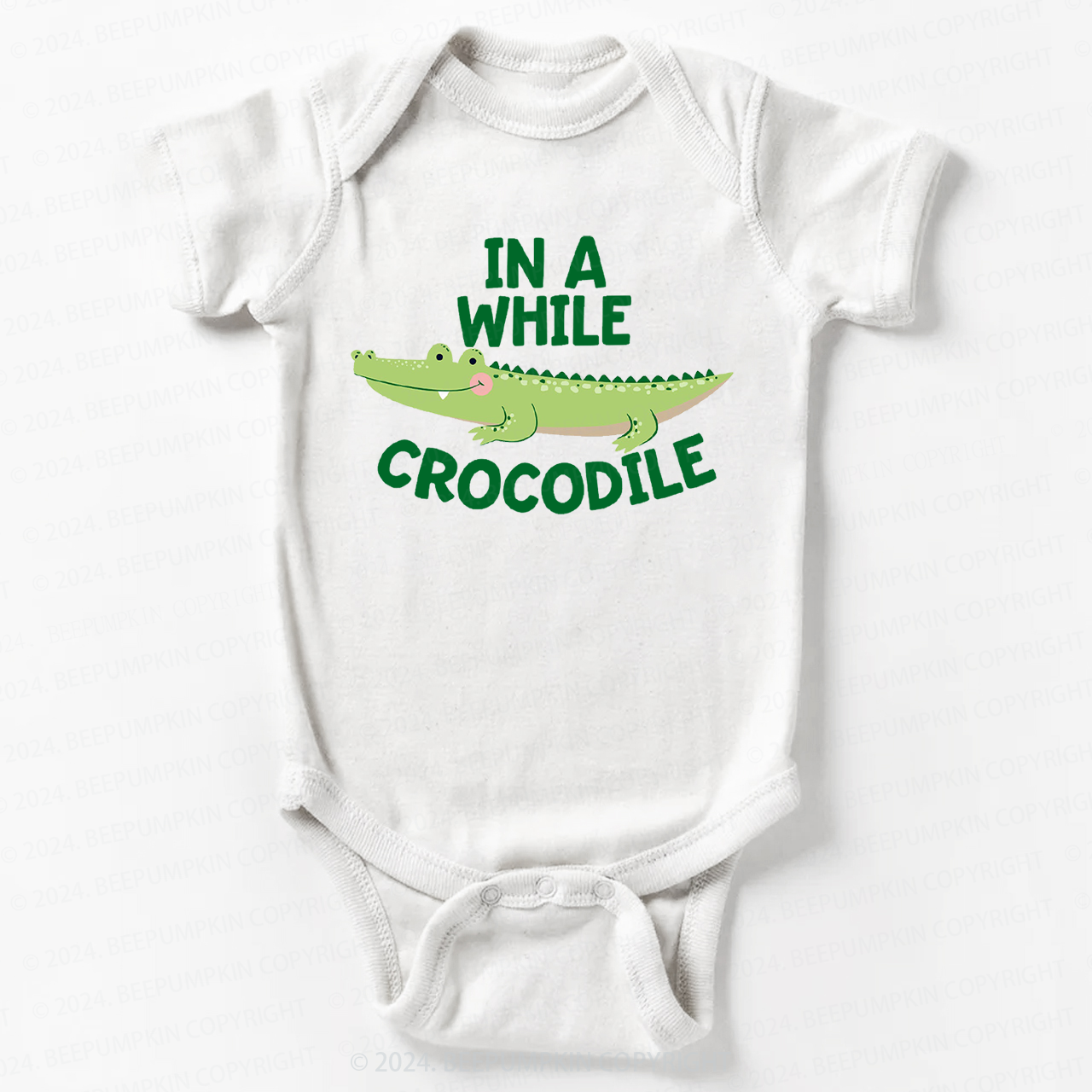 In A While Crocodile Bodysuit For Baby 7