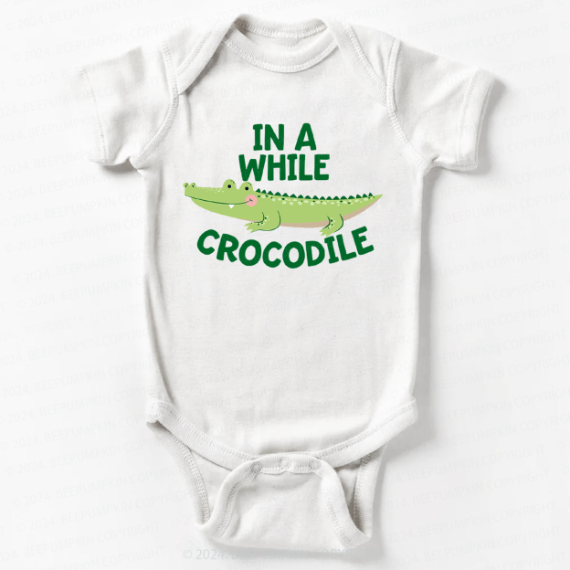 In A While Crocodile Bodysuit For Baby 7