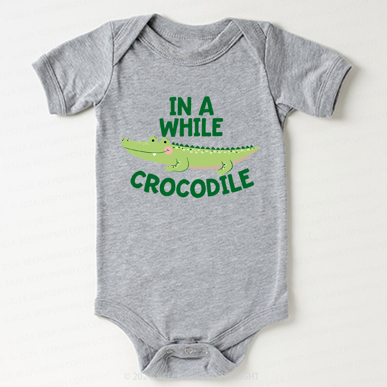 In A While Crocodile Bodysuit For Baby 7
