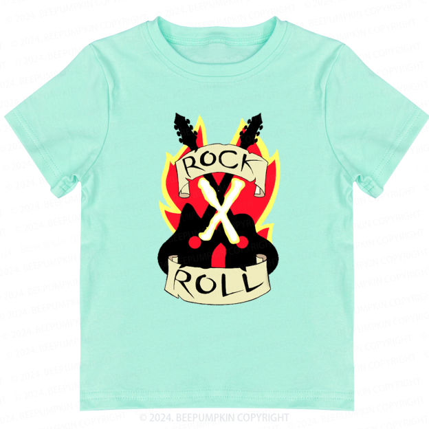 Rock n Roll Toddler&Kids Tees 8