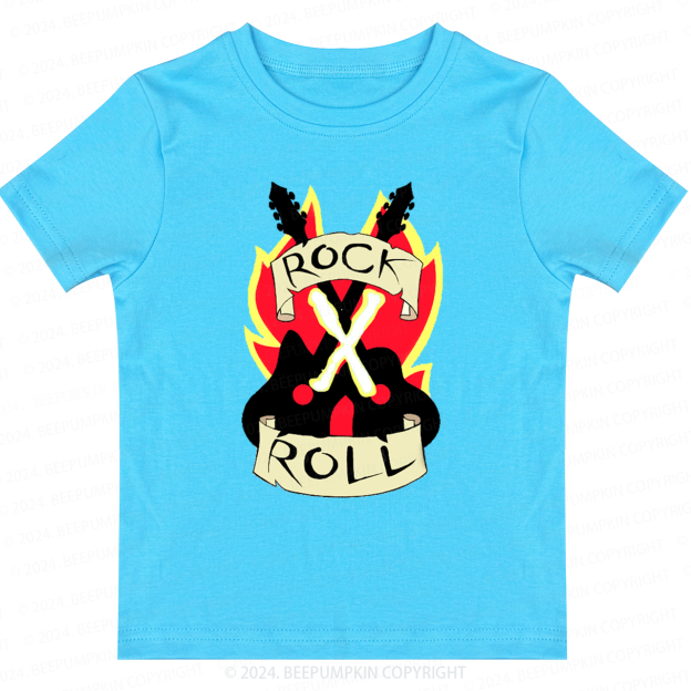 Rock n Roll Toddler&Kids Tees 8