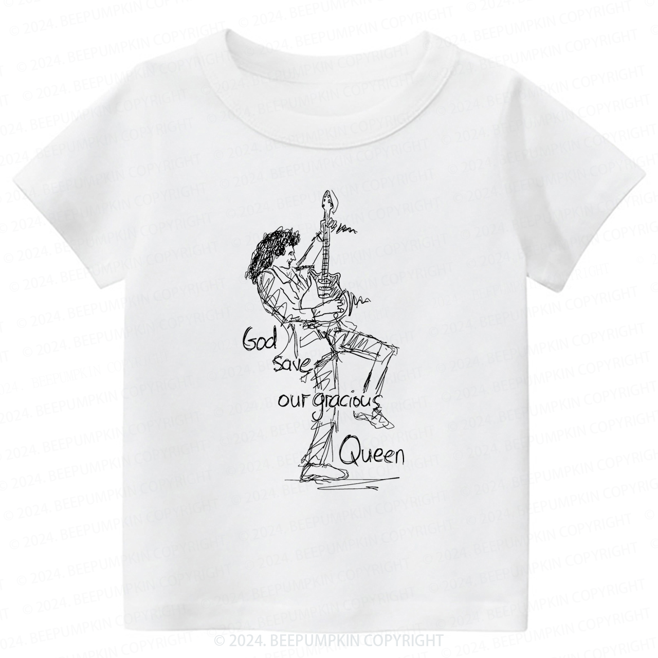 Rock Man Art Toddler&Kids Tees 8