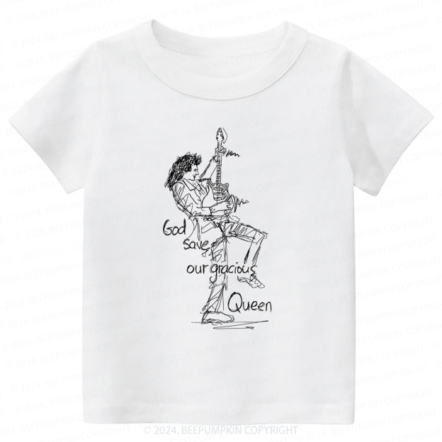 Rock Man Art Toddler&Kids Tees 8