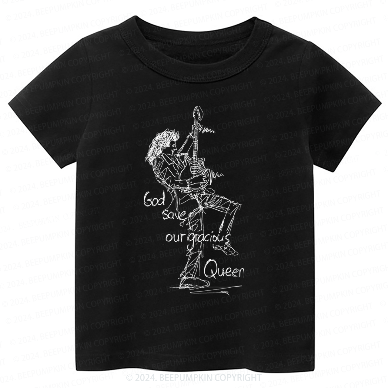 Rock Man Art Toddler&Kids Tees 8