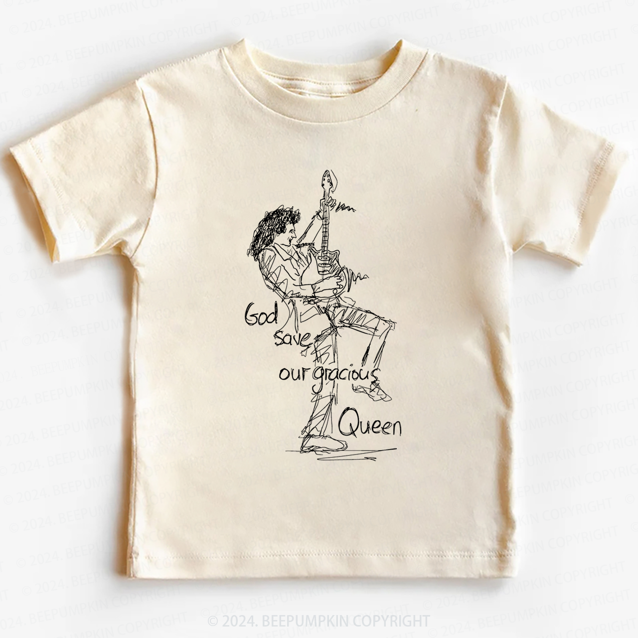 Rock Man Art Toddler&Kids Tees 8