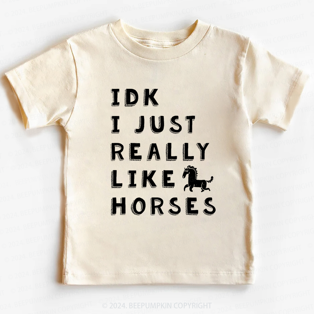 IDK I Just Really Like Horses Toddler&Kids Tees 7