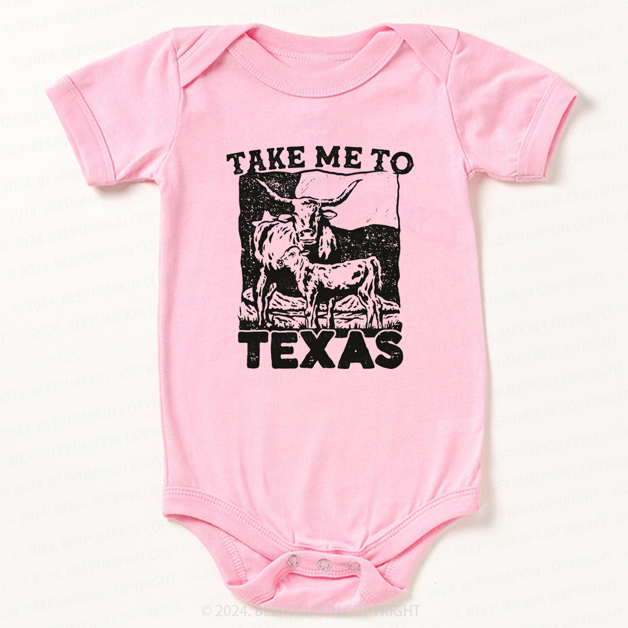 Take Me To Texas Bodysuit For Baby