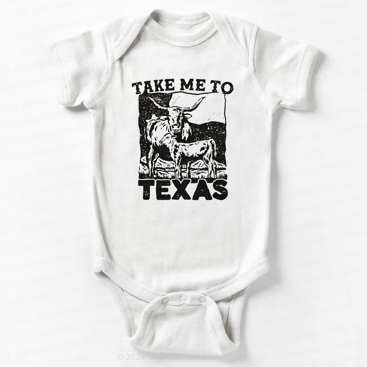 Take Me To Texas Bodysuit For Baby