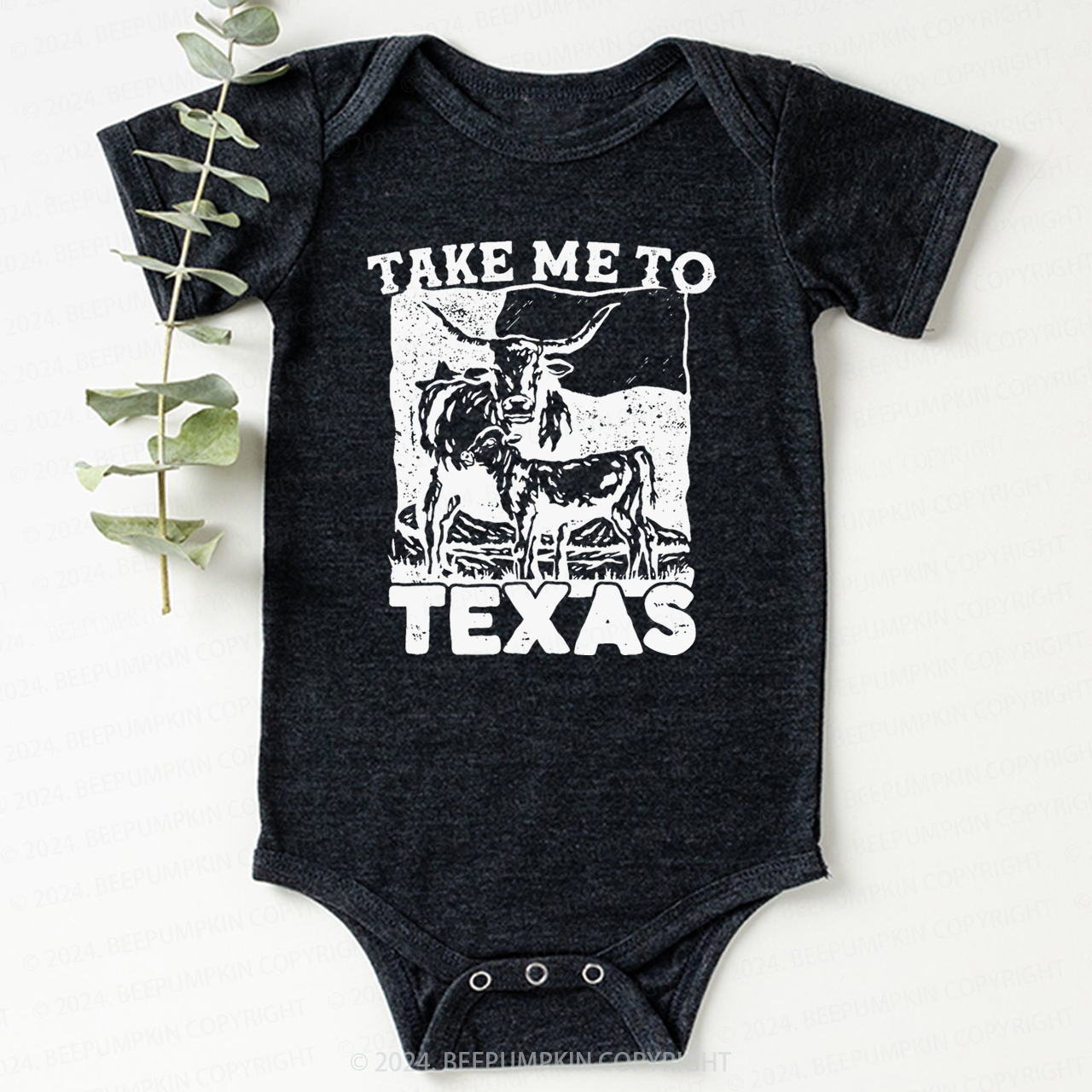 Take Me To Texas Bodysuit For Baby
