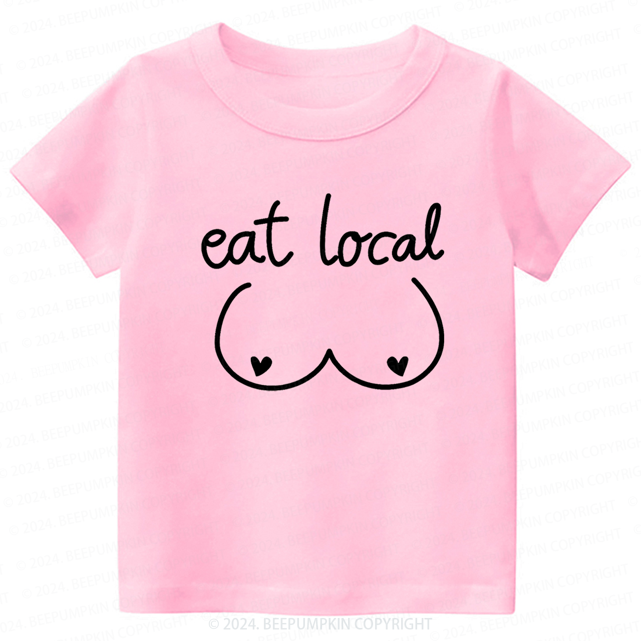 Eat Local Breastfeeding Toddler&Kids Tees 7