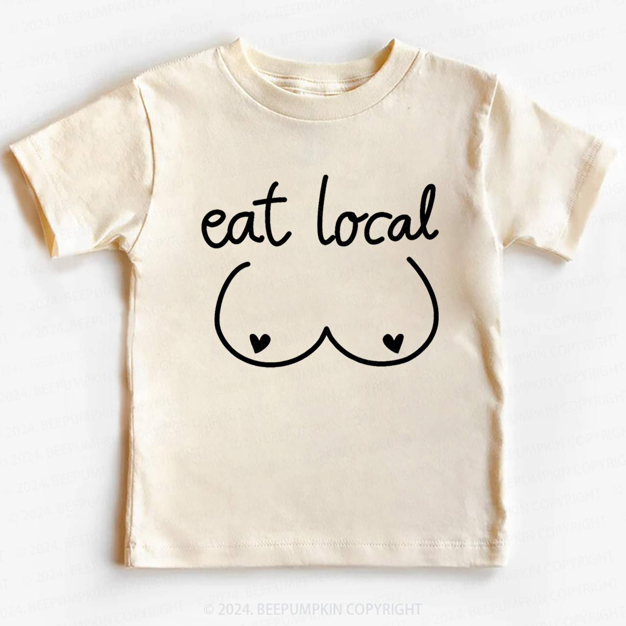 Eat Local Breastfeeding Toddler&Kids Tees 7