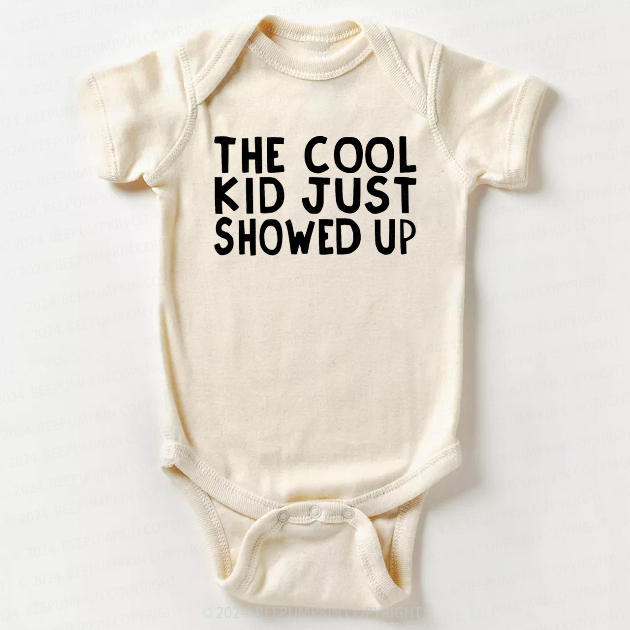 The Cool Kid Just Showed Up Bodysuit For Baby 7