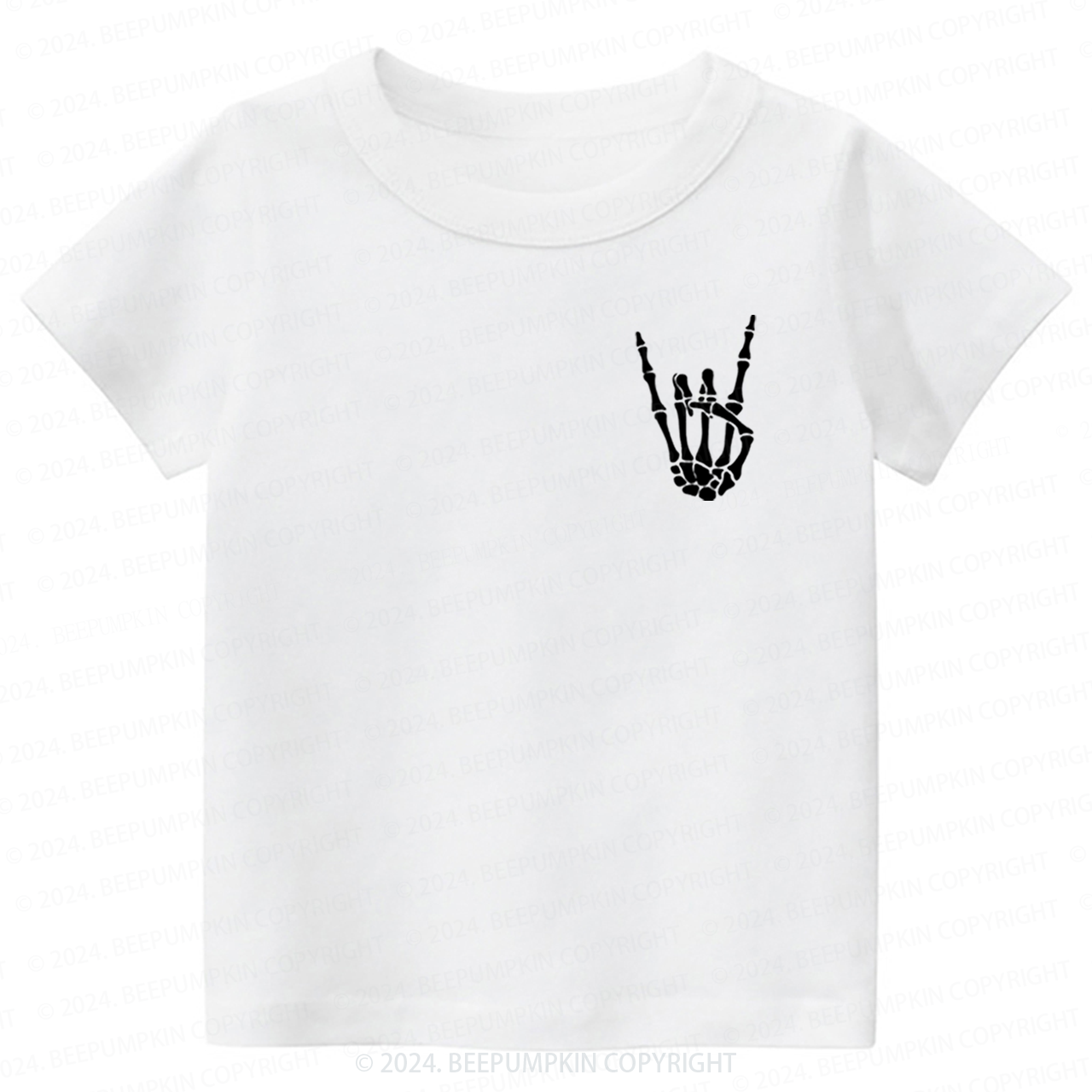Punk Rock Bones Toddler&Kids Tees 8