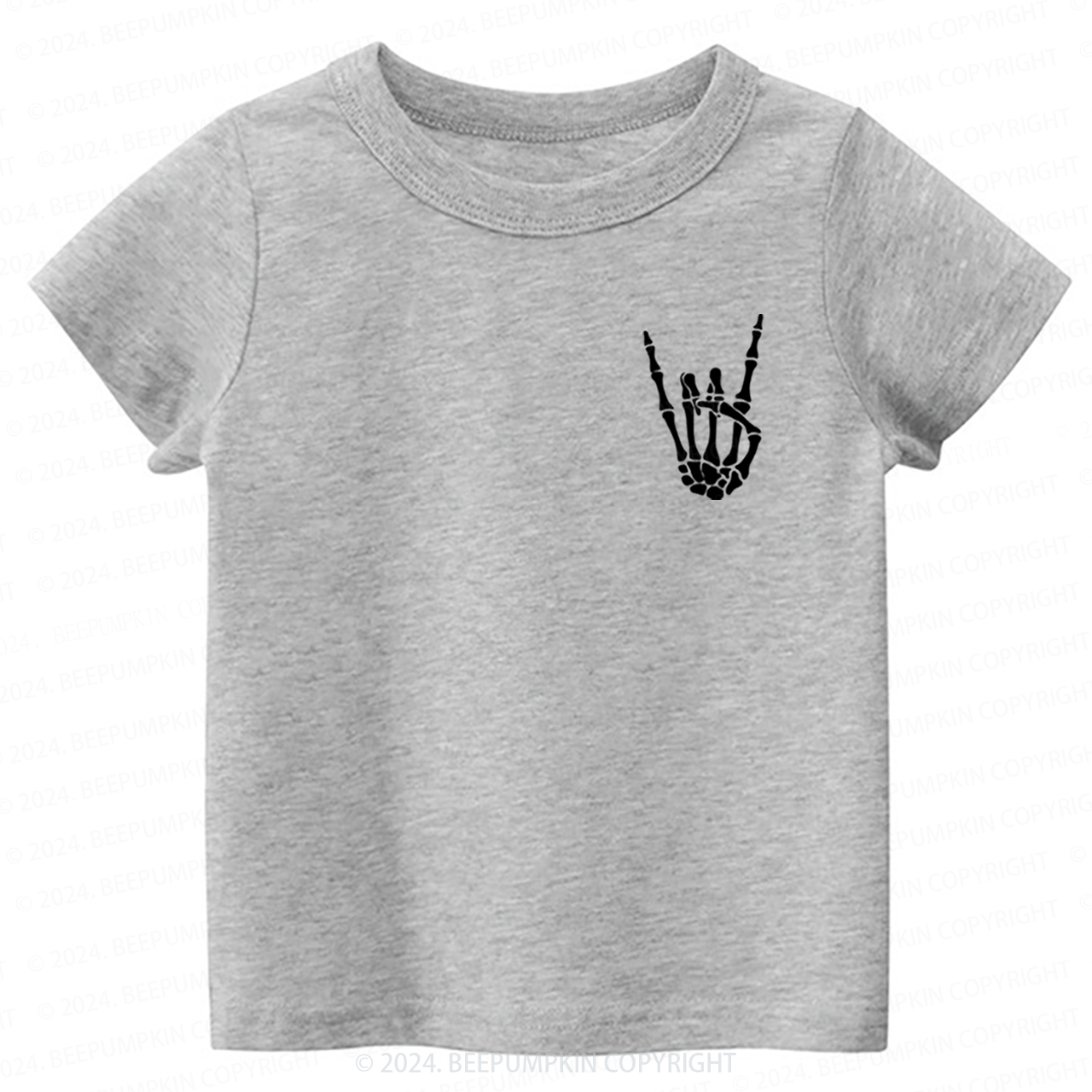 Punk Rock Bones Toddler&Kids Tees 8