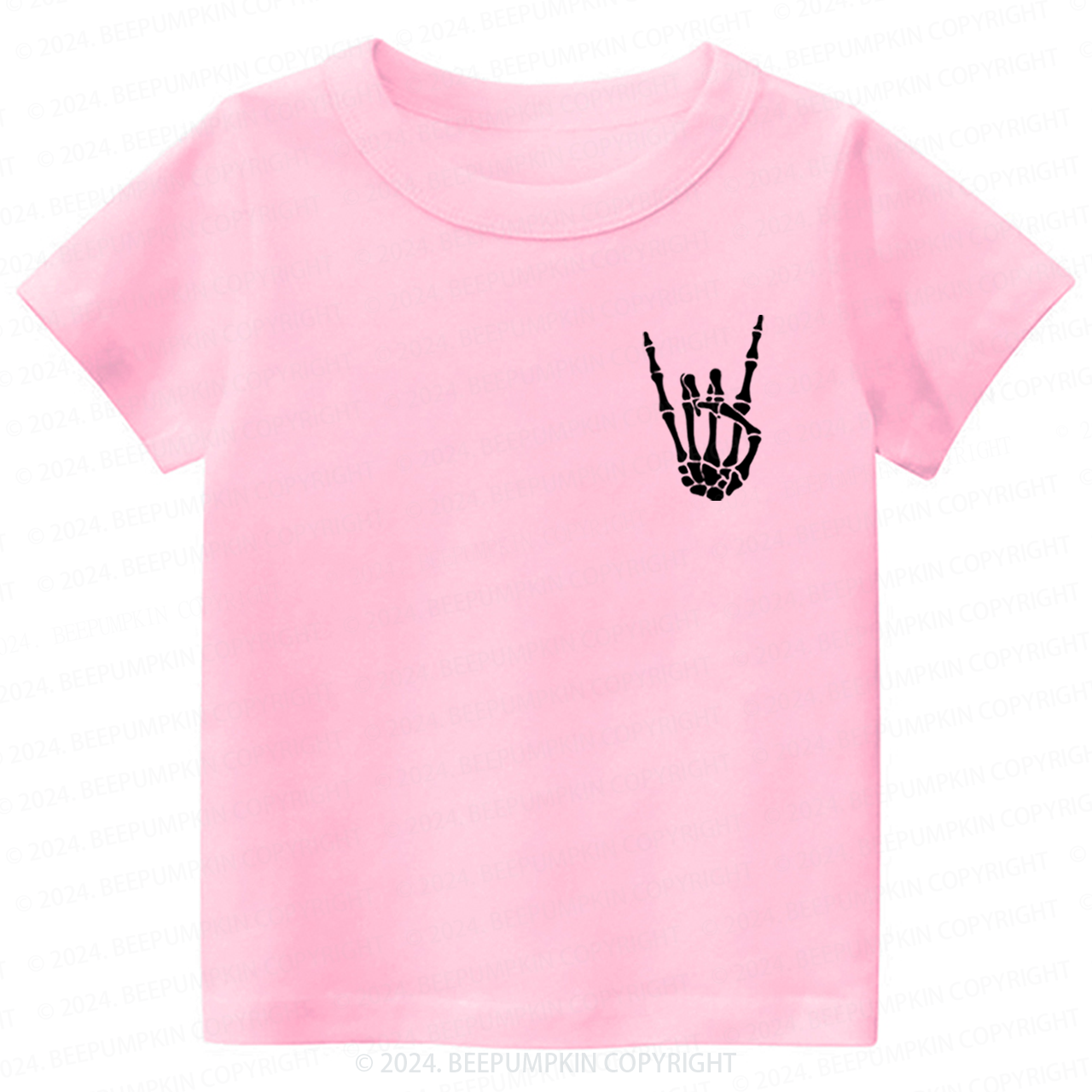 Punk Rock Bones Toddler&Kids Tees 8