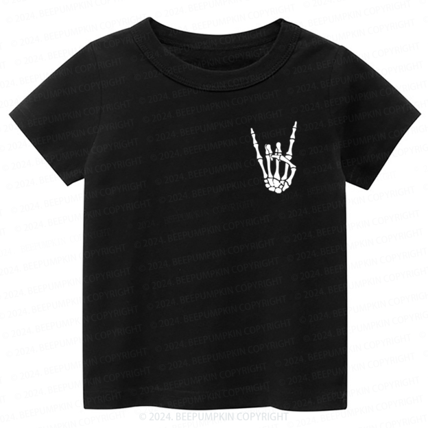 Punk Rock Bones Toddler&Kids Tees 8
