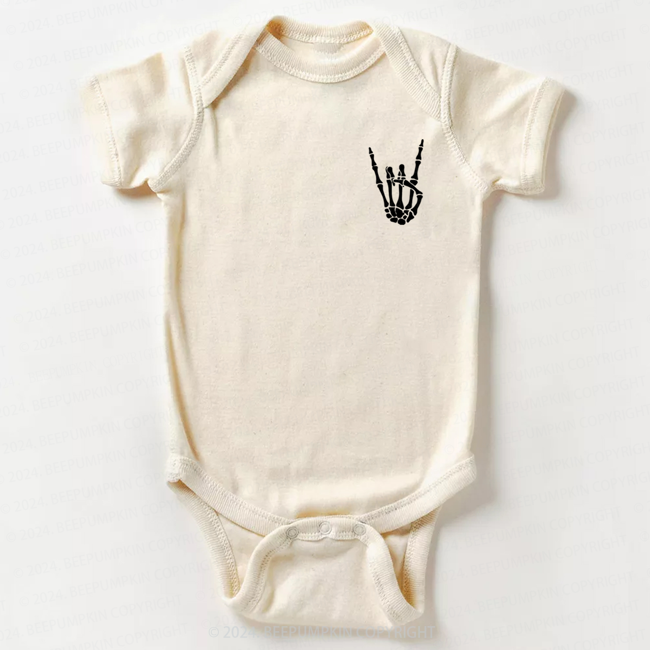 Punk Rock Bones Bodysuit For Baby 8