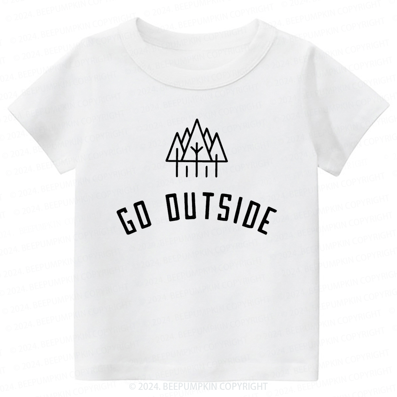 Go Outside Toddler&Kids Tees 