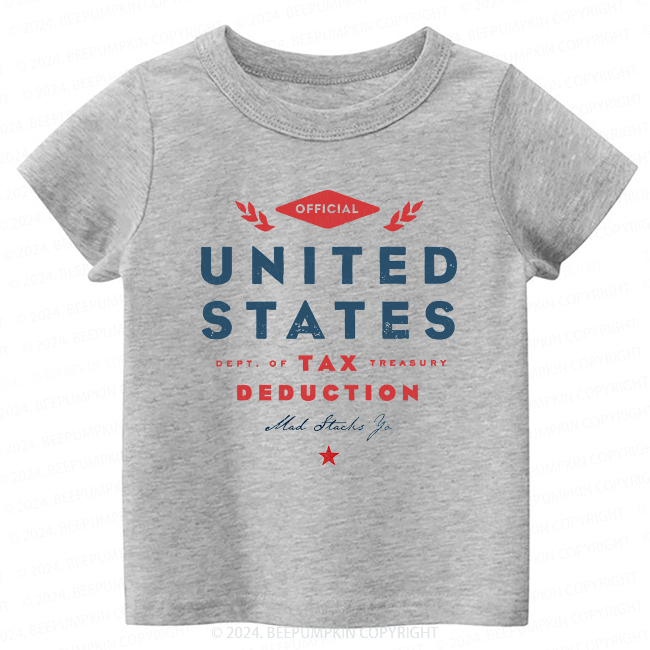 US Tax Deduction Toddler&Kids Tees 7