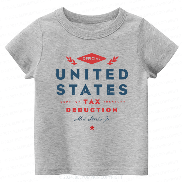 US Tax Deduction Toddler&Kids Tees 7