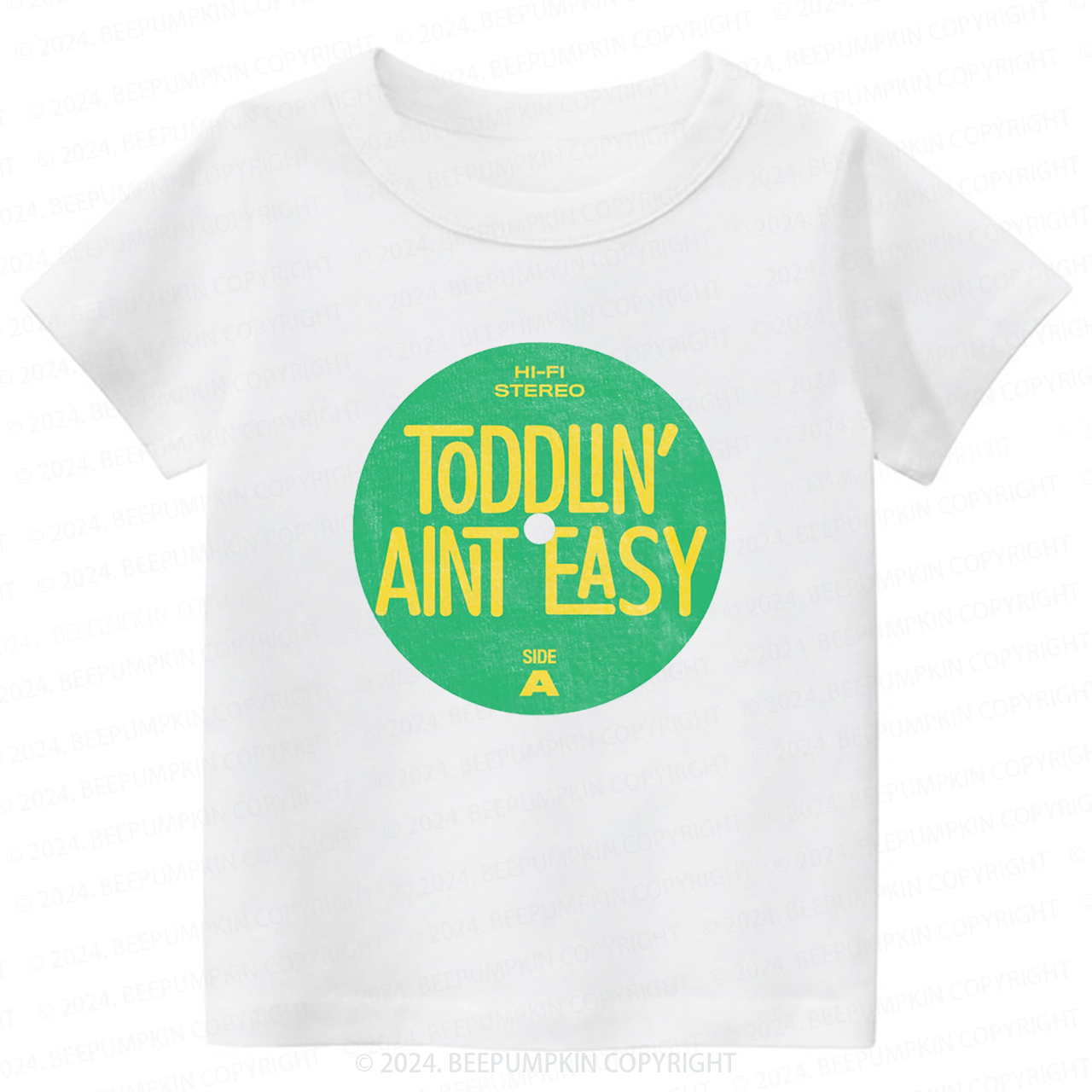 Toddlin' Ain't Easy Toddler&Kids Tees 7