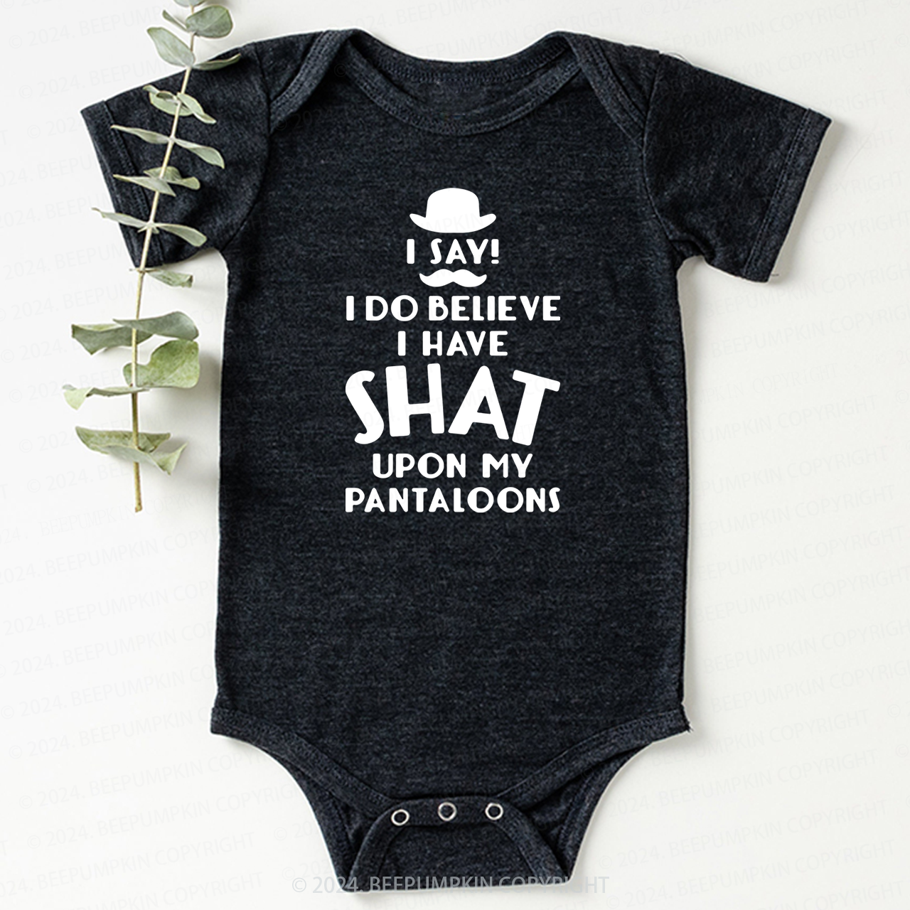 Shat Upon My Pantaloon Bodysuit For Baby 7