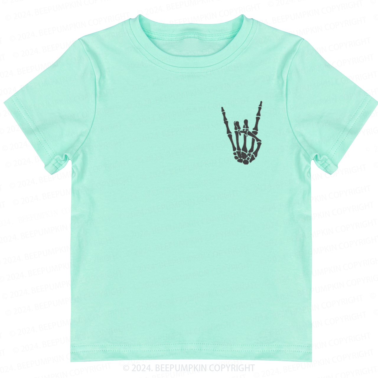 Punk Rock Bones Toddler&Kids Tees 8