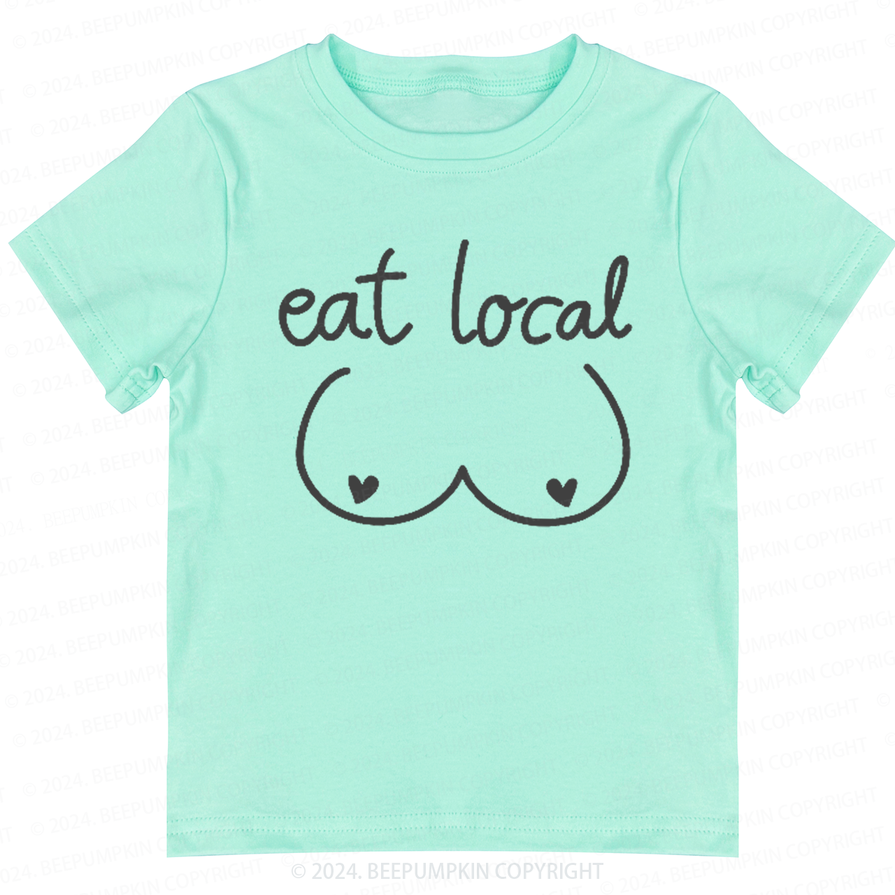 Eat Local Breastfeeding Toddler&Kids Tees 7
