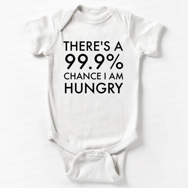 Chace I Am Hungry Bodysuit For Baby 7