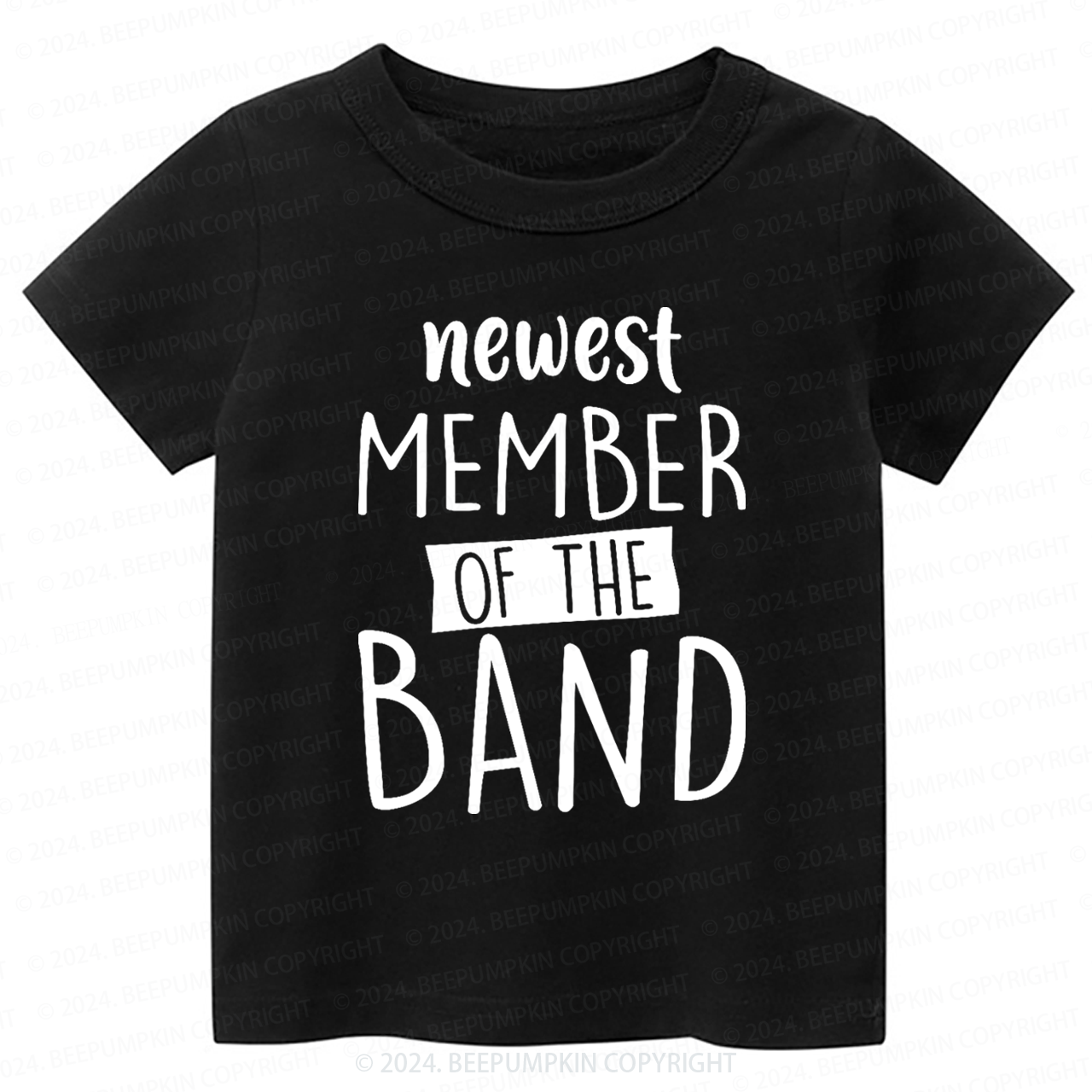 Newest Member Of The Band Toddler&Kids Tees 8