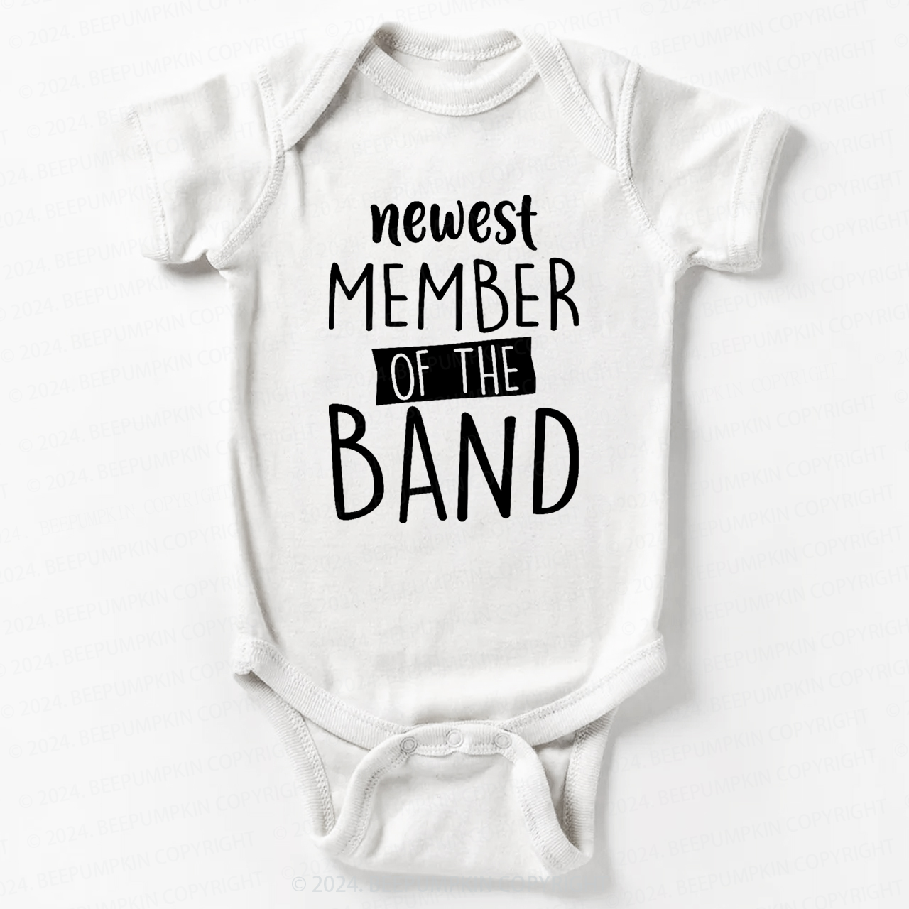 Newest Member Of The Band Bodysuit For Baby 8