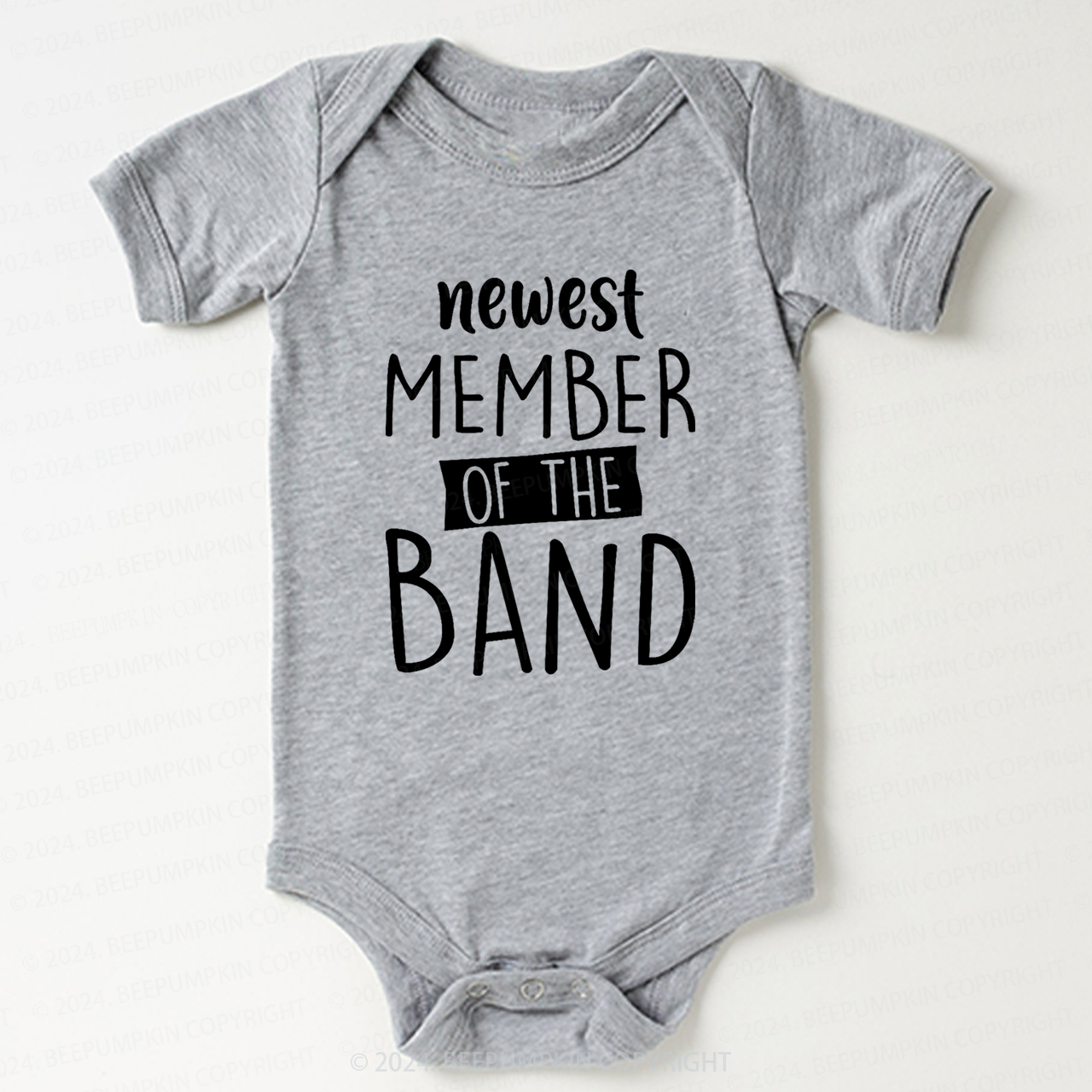 Newest Member Of The Band Bodysuit For Baby 8