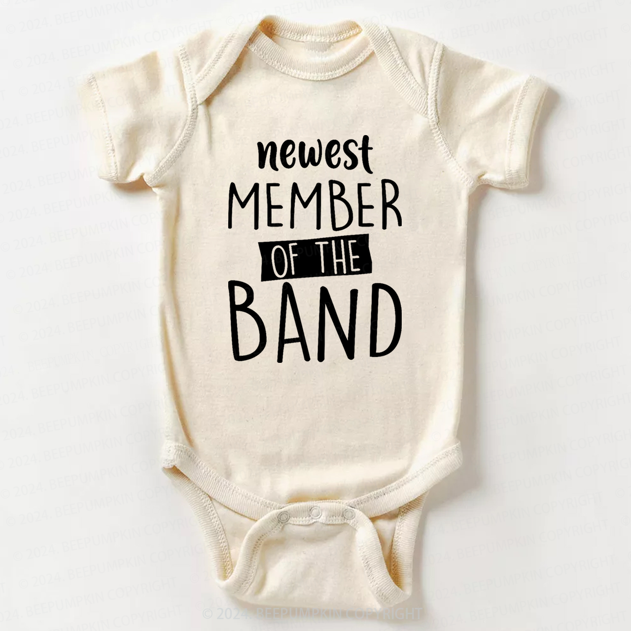 Newest Member Of The Band Bodysuit For Baby 8