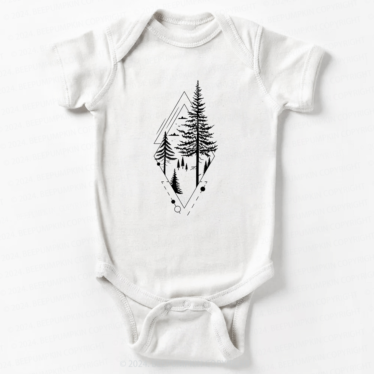 Modern Woods Bodysuit For Baby 