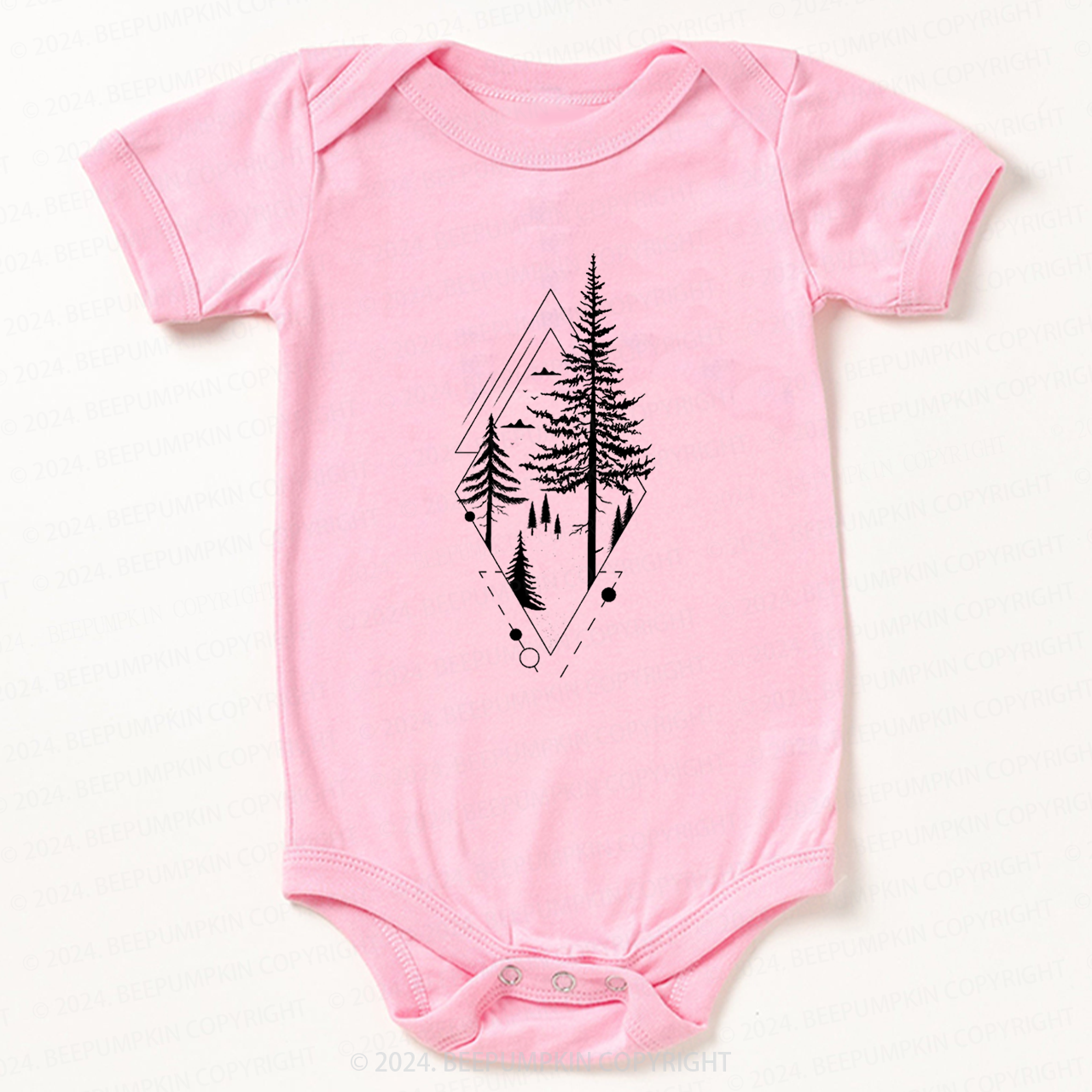 Modern Woods Bodysuit For Baby 