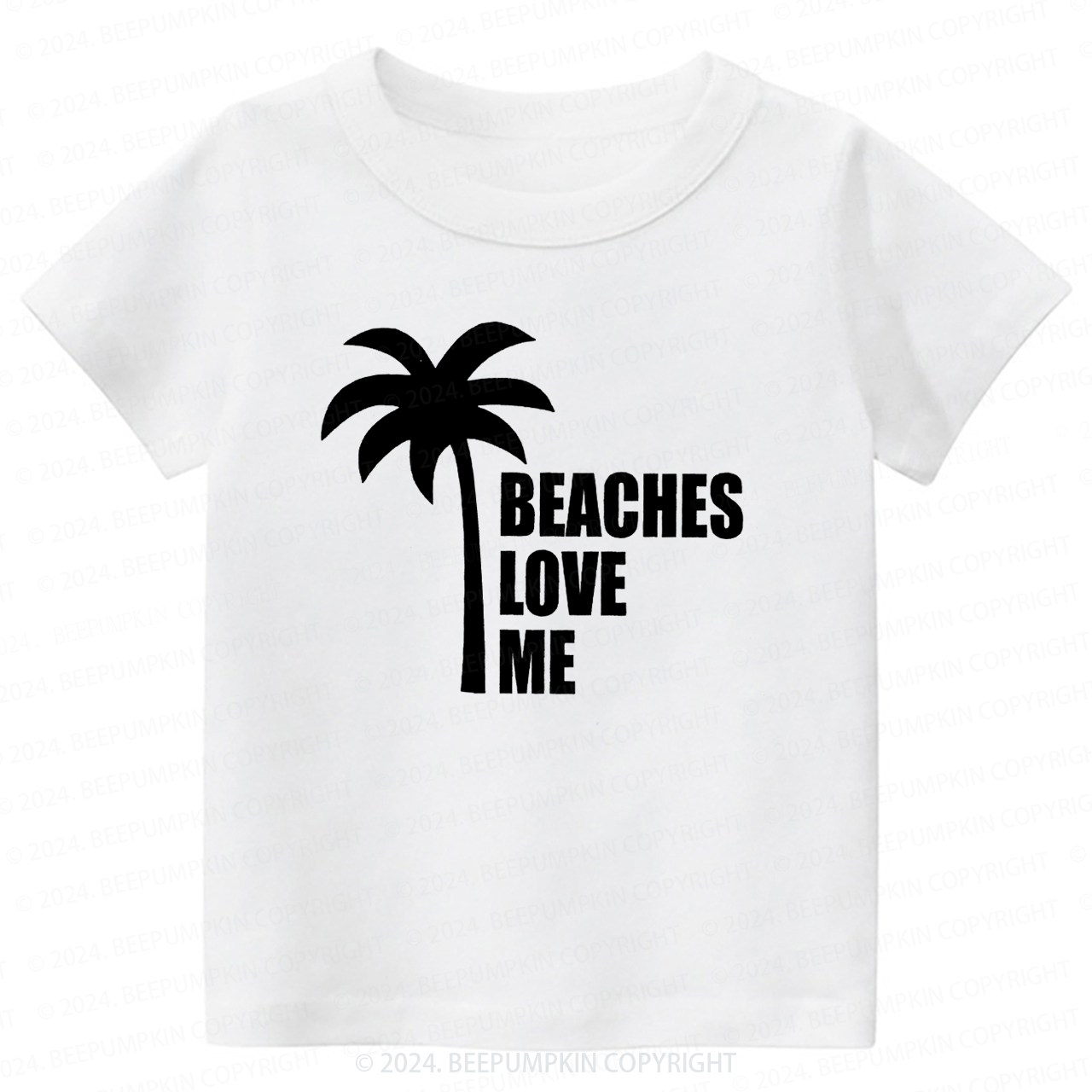 Beaches Love Me Toddler&Kids Tees 