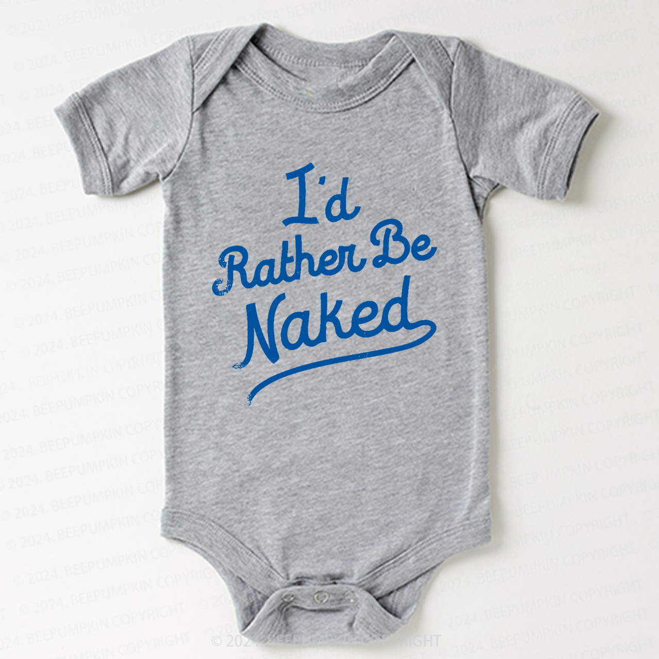Rather Be Naked Bodysuit For Baby 7