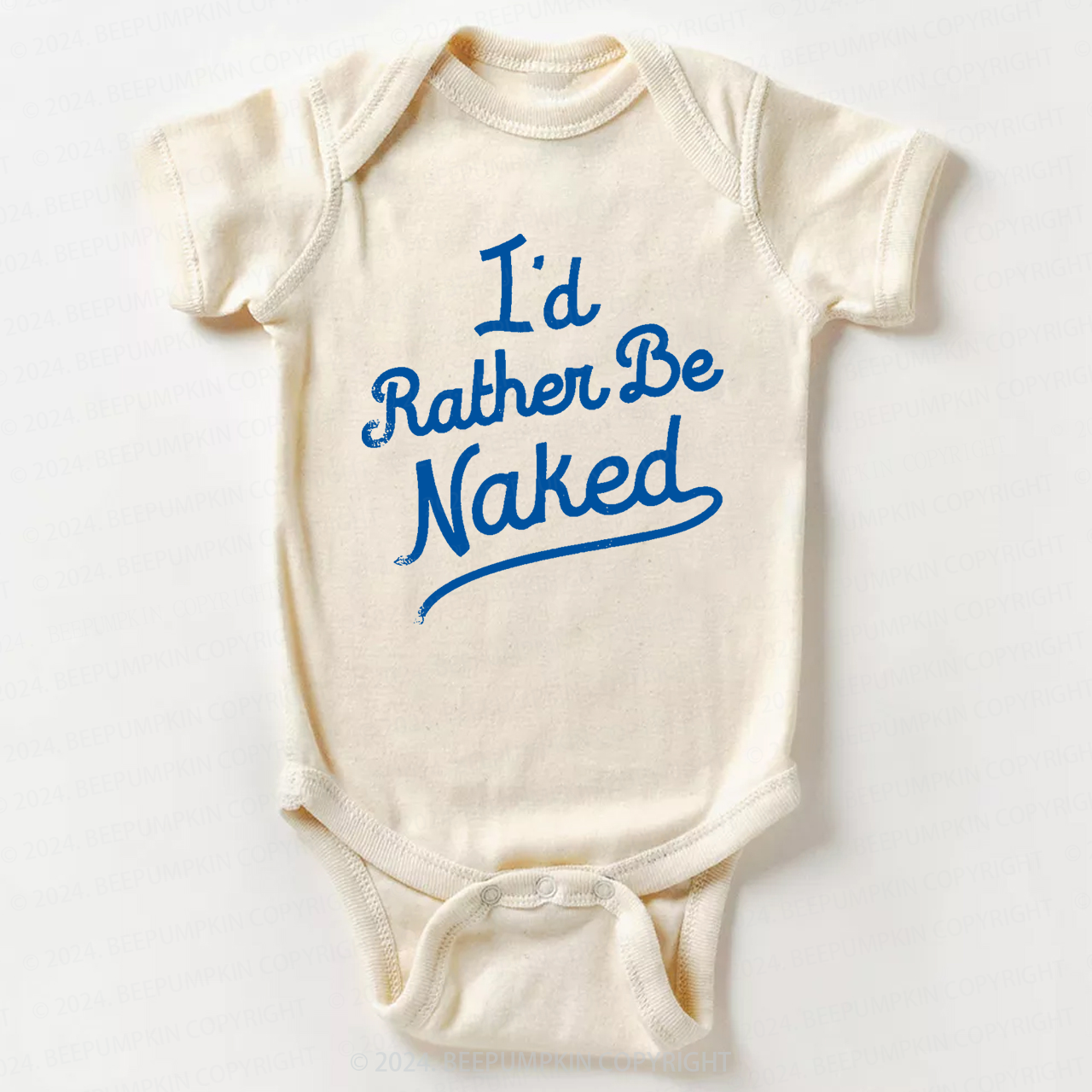 Rather Be Naked Bodysuit For Baby 7