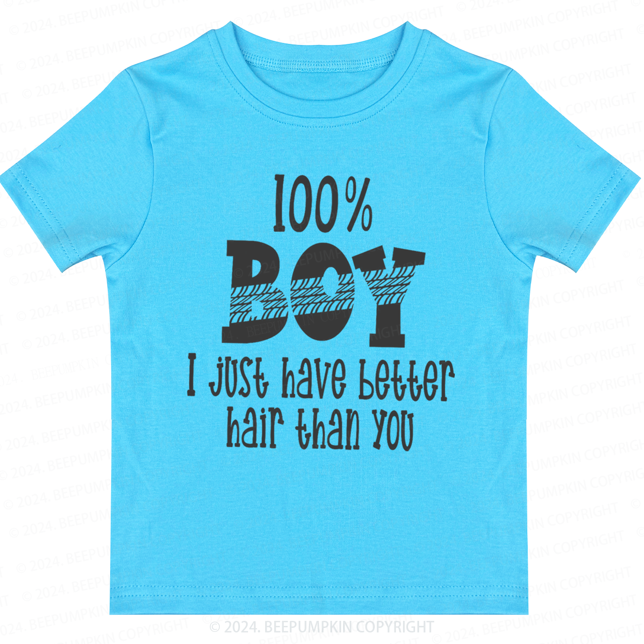 Boys with Long Hair Toddler&Kids Tees 7