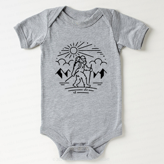 Bigfoot Hiking Bodysuit For Baby 
