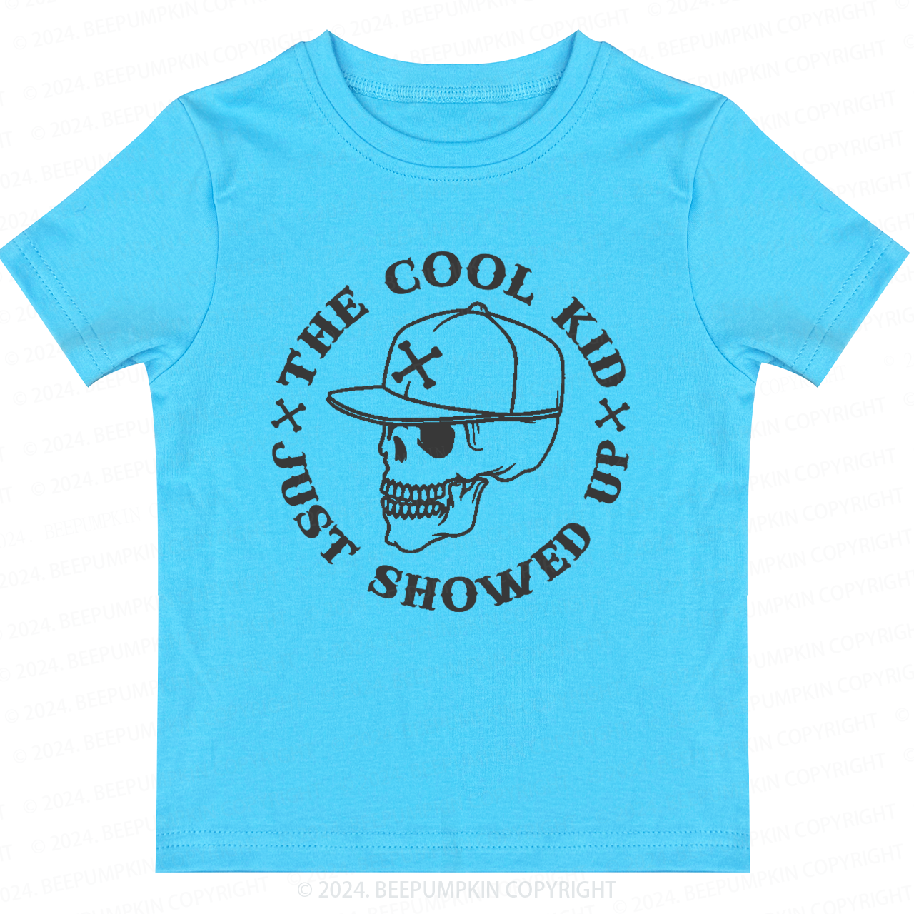 The Cool Kid Just Showed Up Toddler&Kids Tees 7