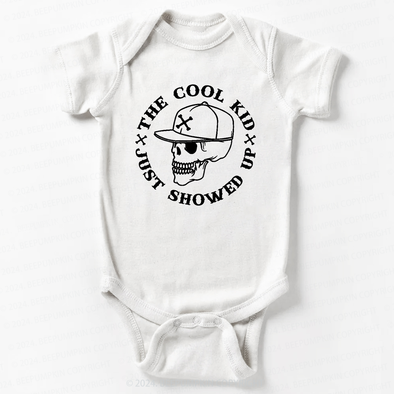 The Cool Kid Just Showed Up Bodysuit For Baby 7