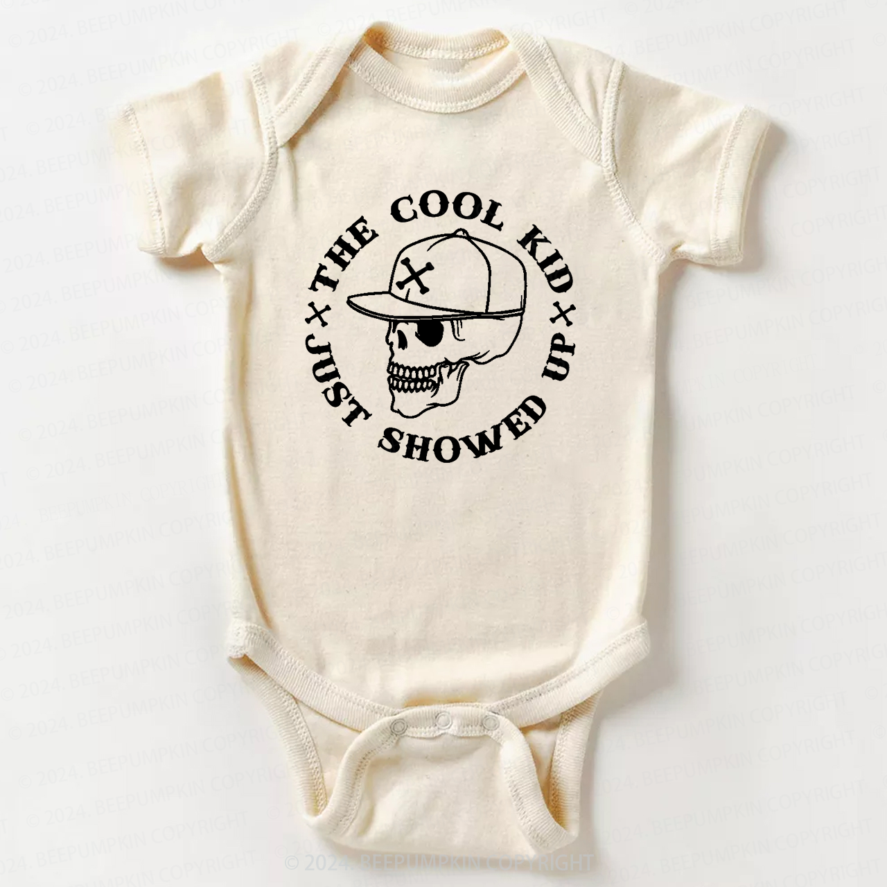 The Cool Kid Just Showed Up Bodysuit For Baby 7