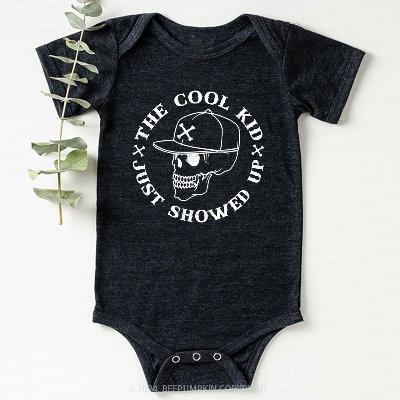 The Cool Kid Just Showed Up Bodysuit For Baby 7