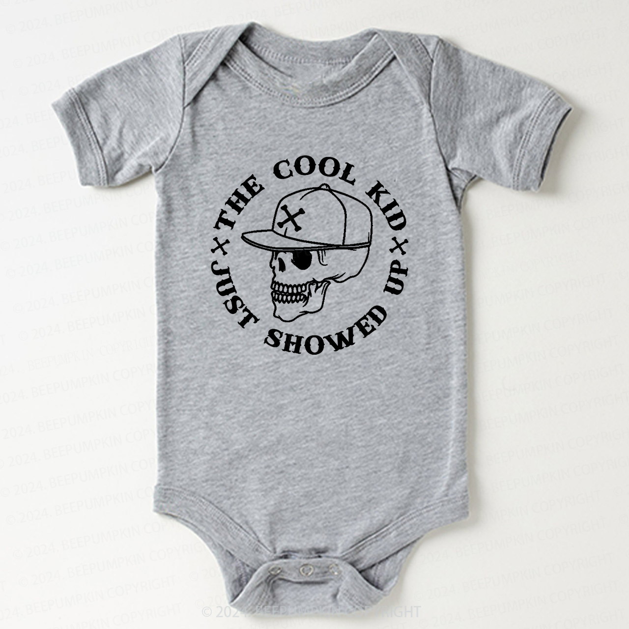 The Cool Kid Just Showed Up Bodysuit For Baby 7