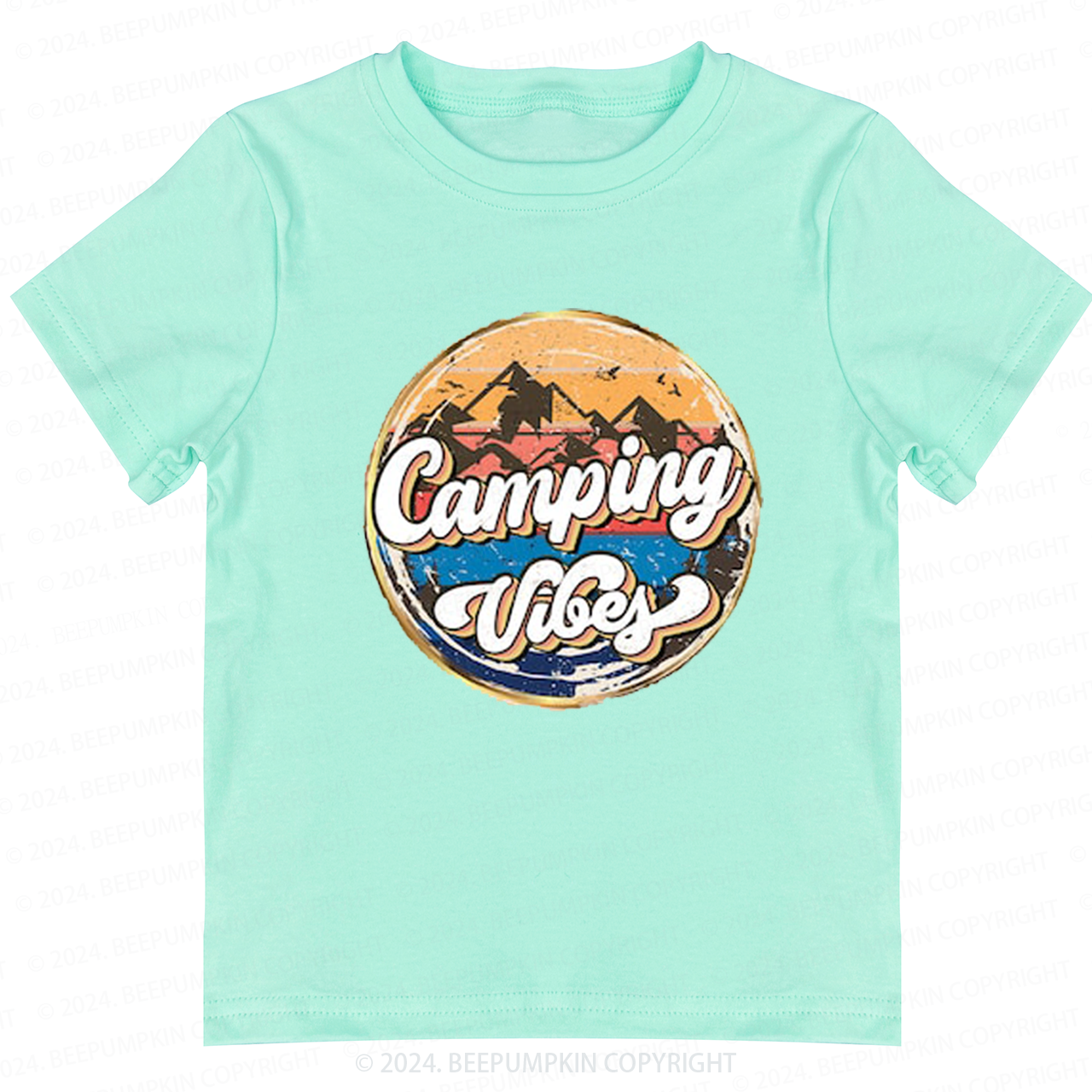 Camping Vibes Toddler&Kids Tees 