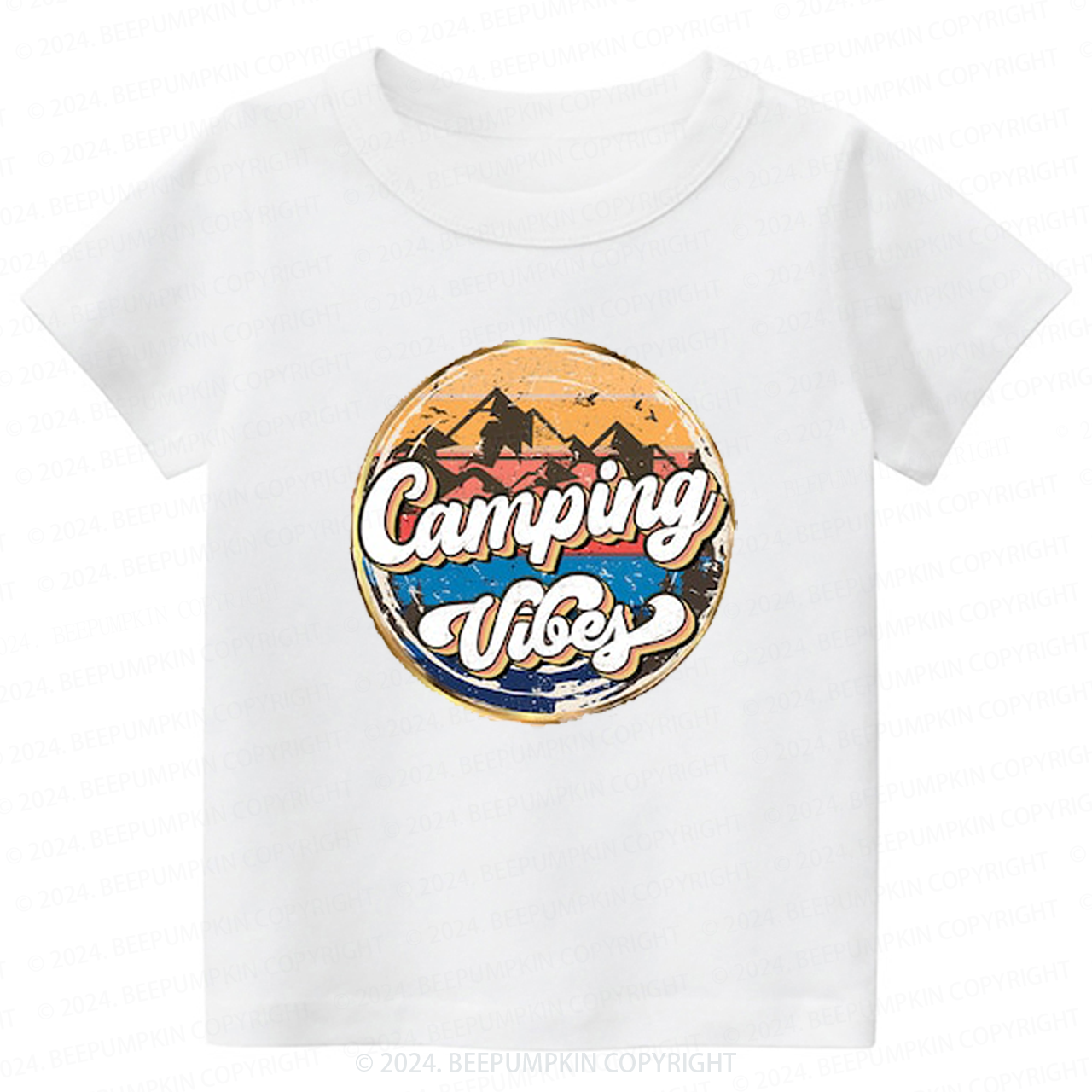 Camping Vibes Toddler&Kids Tees 