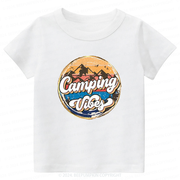 Camping Vibes Toddler&Kids Tees 