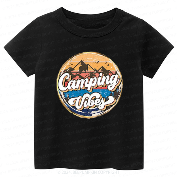 Camping Vibes Toddler&Kids Tees 