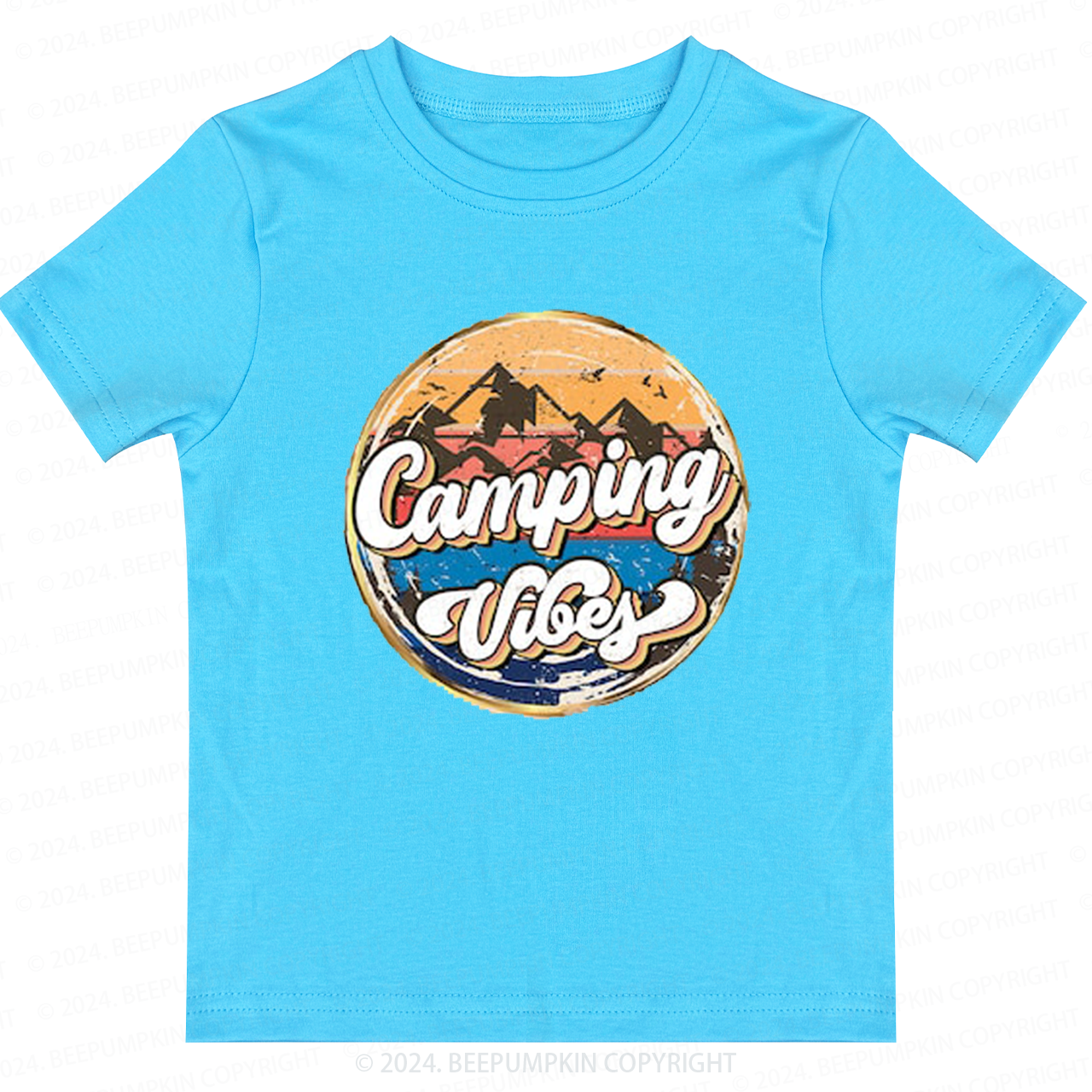 Camping Vibes Toddler&Kids Tees 